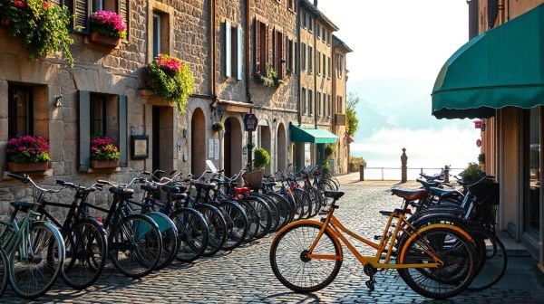 Comparatif des services de location de vélos à Annecy : tarifs et choix