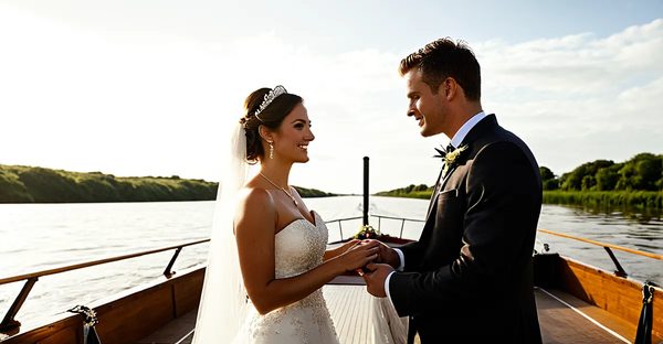 Mariage sur une péniche : une cérémonie originale et inoubliable